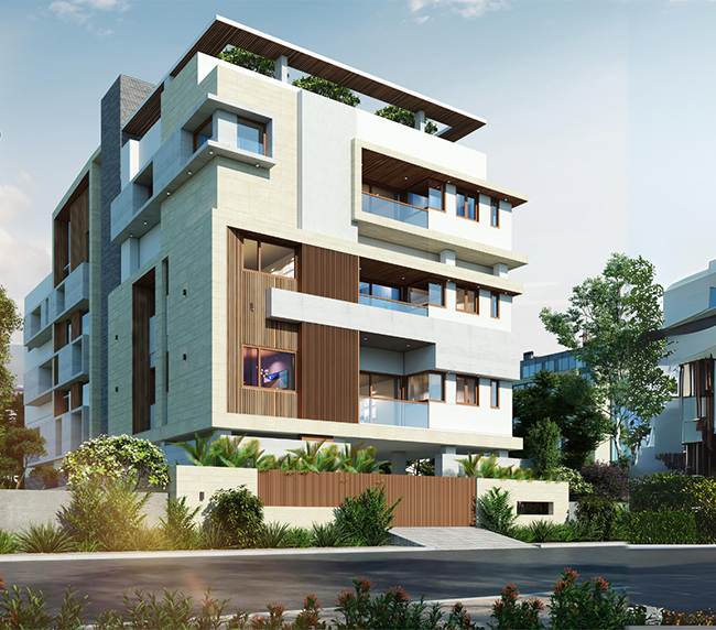 Modern 3 BHK Apartment
