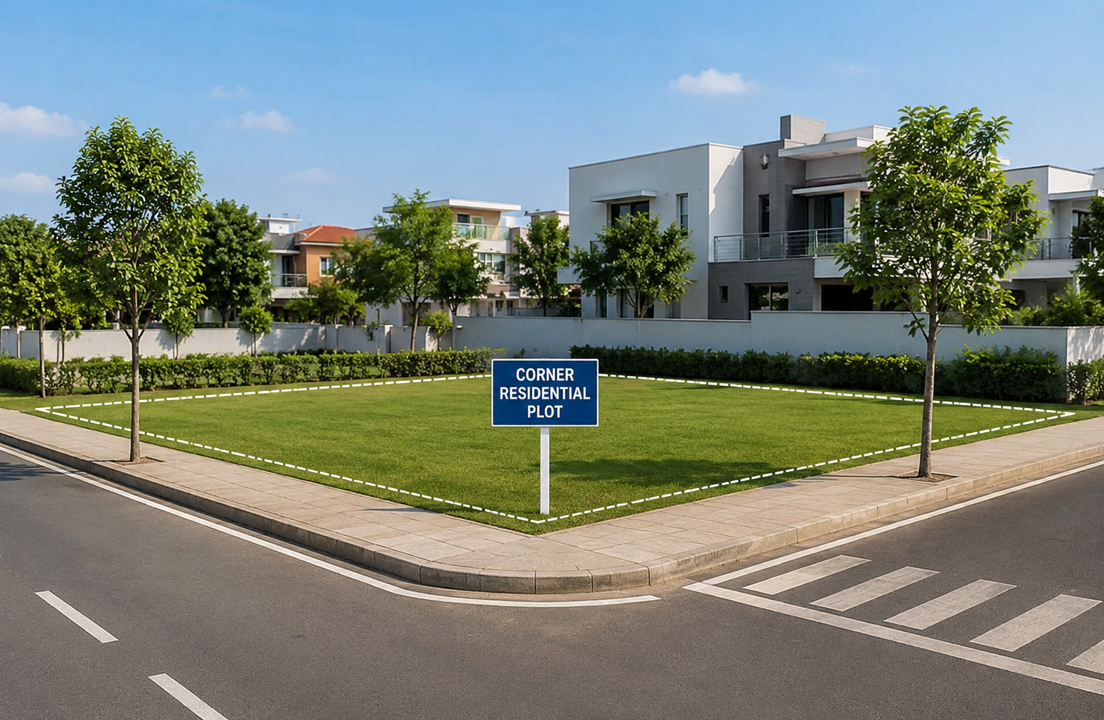 Corner Residential Plot